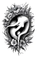 Endometriosis tattoo design idea