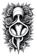Endometriosis tattoo design idea