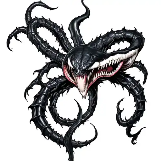 venom arm sleeve tattoo tattoo design idea