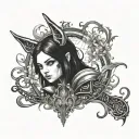 Alice: Madness returns video game tattoo design idea