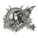 Alice: Madness returns video game tattoo design idea