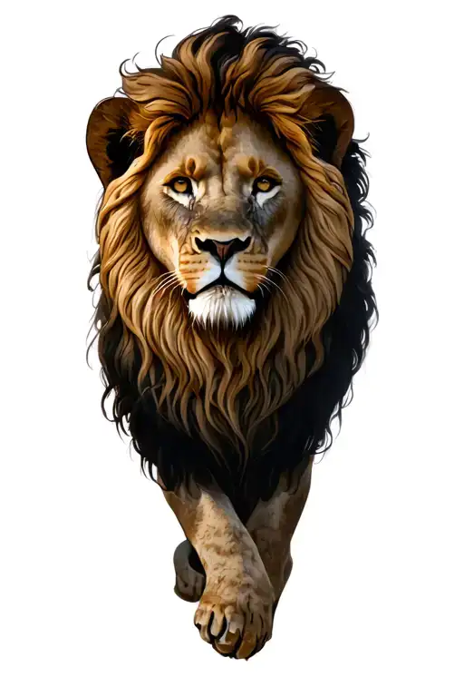 Lion Of Judah tattoo design idea