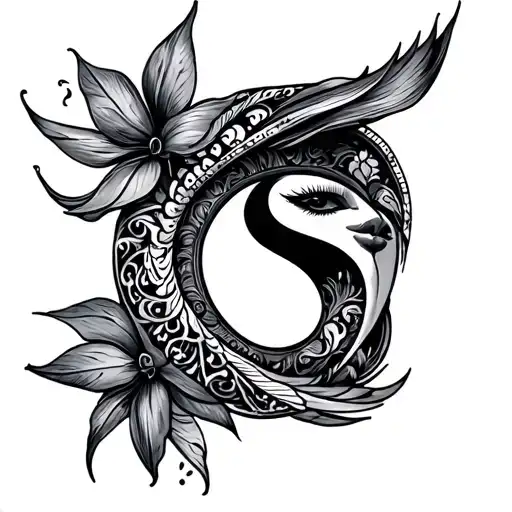 Catalina tattoo design idea