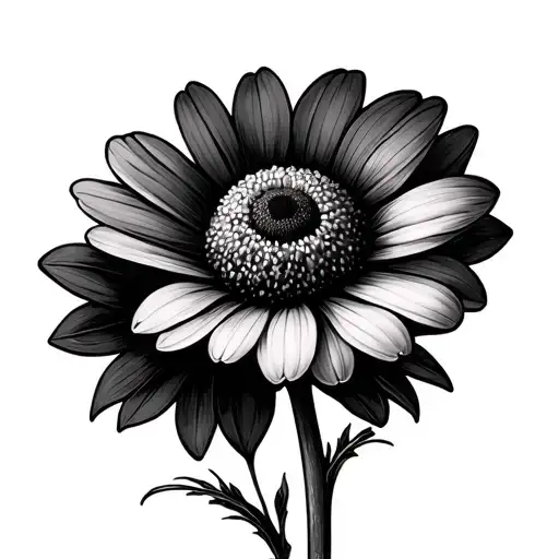 vine of the chamomile  tattoo design idea