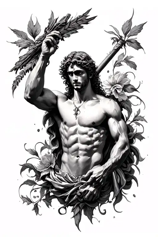 st. Sebastian tattoo design idea