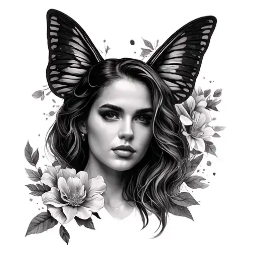 Lana del Rey lyrics incorporated tattoo design idea