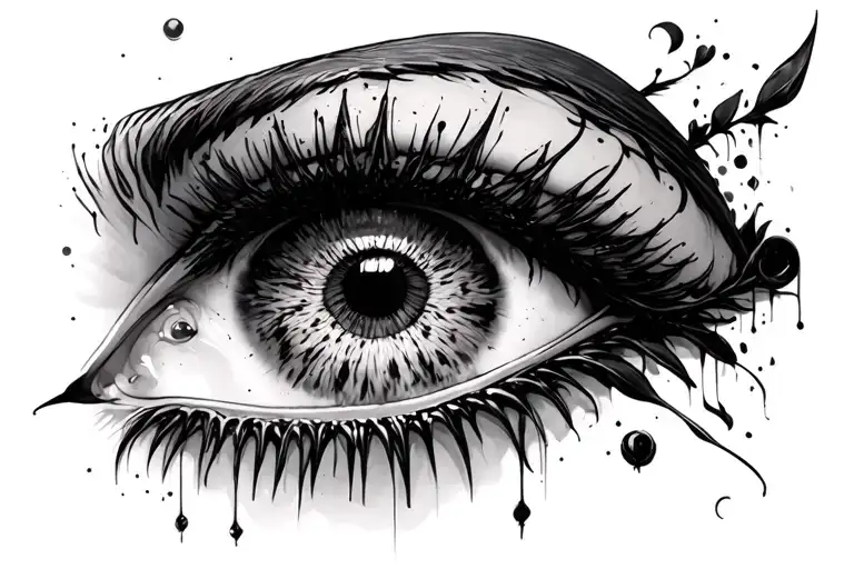 222 444 tattoo design idea