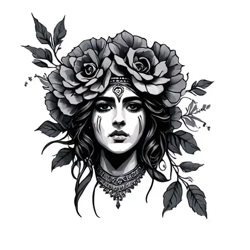 Romani tattoo design idea
