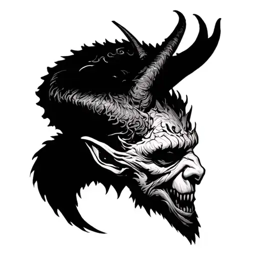 not believing in God is a sin the devil won't even commit tattoo design idea