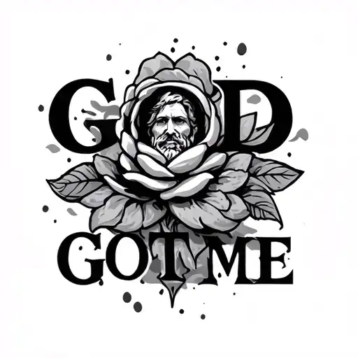 GOD GOT ME tattoo design idea