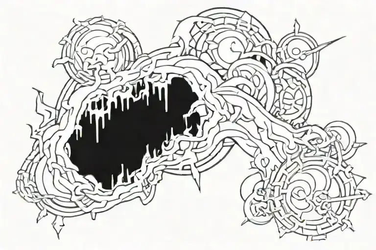 anything equals everything tattoo design idea