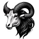 cusp tattoo using horoscope symbol for Aries and Taurus and Taurus symbol combined together for tattoo  tattoo design idea