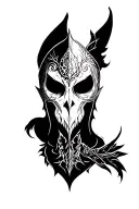 skyrim annndain tattoo design idea