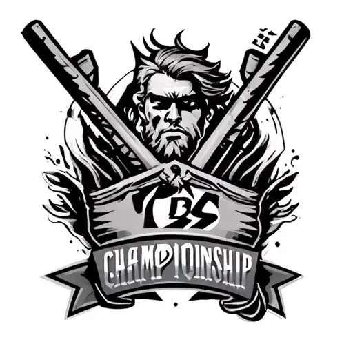 TBS championship tattoo design idea