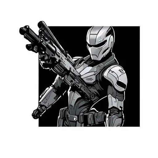 Mass Effect tattoo design idea
