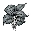 Bean Sprout tattoo design idea