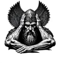 hear no evil speak no evil see no evil roman gladiator tattoo design idea