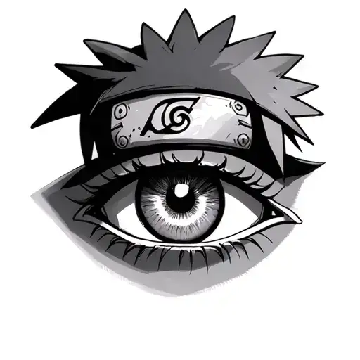 naruto sage eye tattoo design idea