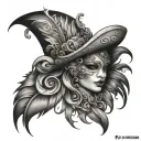 carnival tattoo design idea