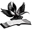 Bible Scripture tattoo design idea
