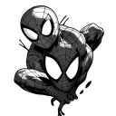 spiderman tattoo design idea