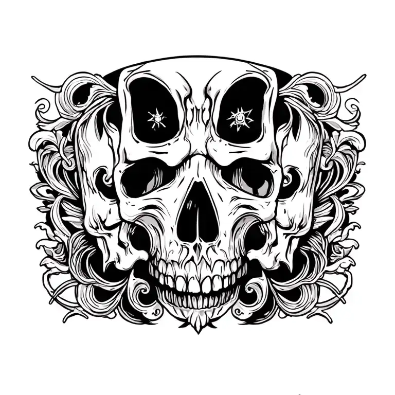 Gangster tattoo design idea
