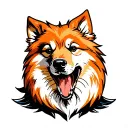 light arcanine tattoo design idea