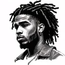 J Cole tattoo design idea