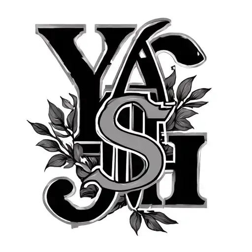 Ya $ h tattoo design idea