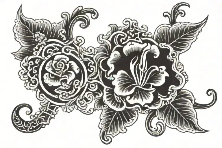chrome hearts  tattoo design idea