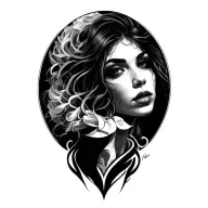Nicole tattoo design idea