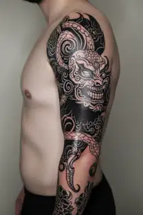 1312 tattoo with theme tattoo design idea