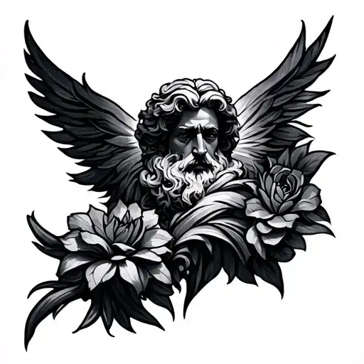 4 Stoic Virtues tattoo design idea