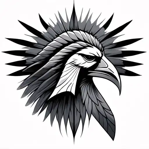 Horus tattoo design idea