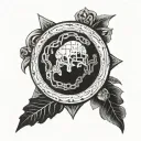 An object from the arcane series tattoo design idea