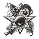 An object from the arcane series tattoo design idea