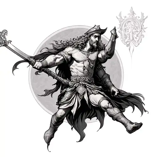 St Florian tattoo design idea