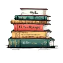 A stack of five  books  inspired by 'To Kill a Mockingbird' include the words Hey Boo, delete the adjectives tattoo design idea