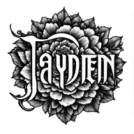 "JAYDEN" devanagari tattoo design idea