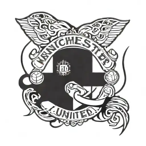 manchester united  tattoo design idea