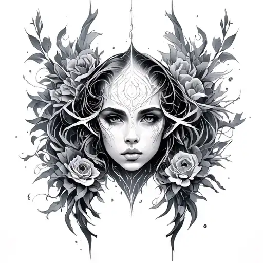 Aether tattoo design idea