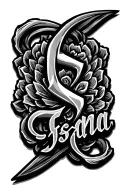 Name tattoo thats says "Tsana" tattoo design idea