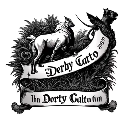 derby county 1884 tattoo design idea