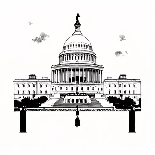 Washington Dc tattoo design idea