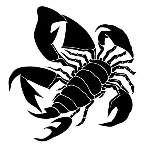 scorpion but it's stinger is a semicolon butterfly tattoo design idea