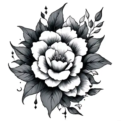 Maile lei tattoo design idea