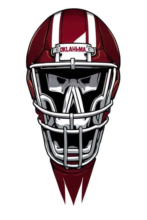 oklahoma football field tattoo design idea
