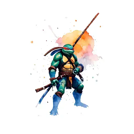 ninja turtles the last ronin  tattoo design idea