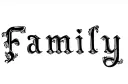 "Family" tattoo design idea