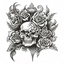 queens of the stone age tattoo design idea